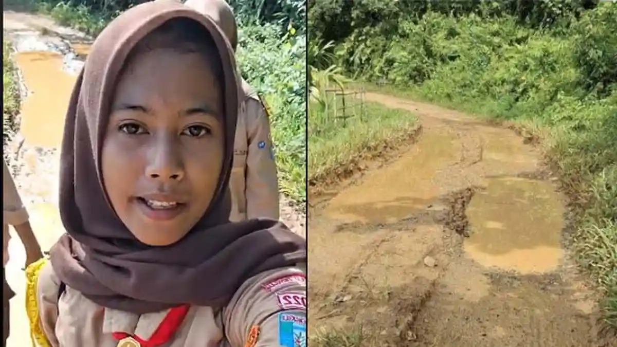 SINDIRAN Sakina, Siswi SMKN 3 Bengkulu Tengah Singgung Kebijakan Gubernur Soal Jalan Kaki ke Sekolah
