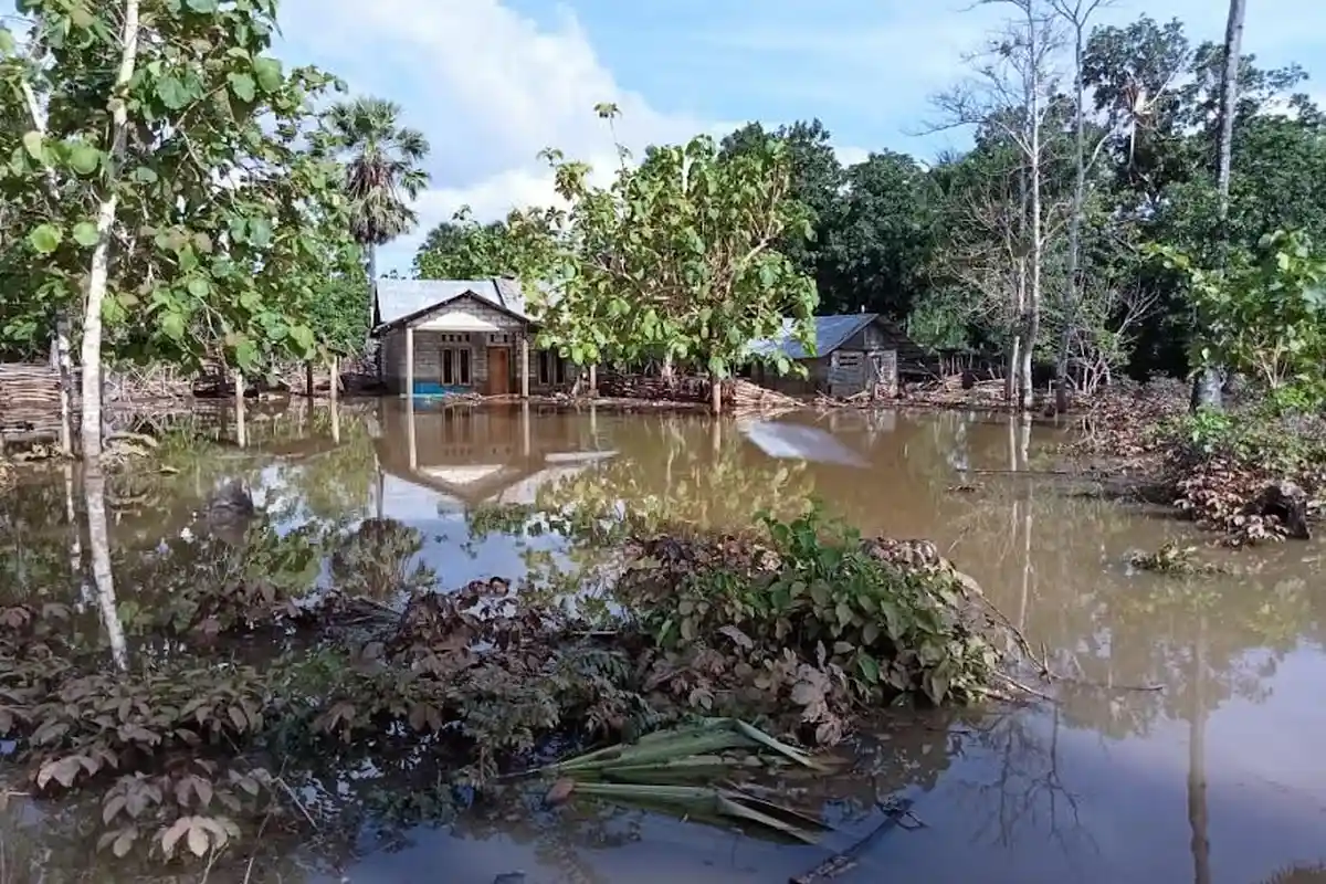 Puluhan Rumah Warga di Rote Ndao Terendam Banjir