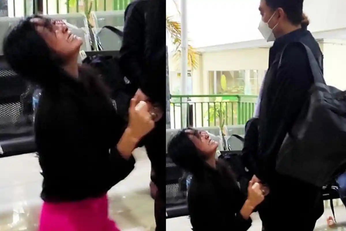 Mantan Istri Bos Aniaya Anak Kandung Nangis Mohon ke Jaksa, Tak Terima Vonis 2 Tahun, 'Tolong Pak'