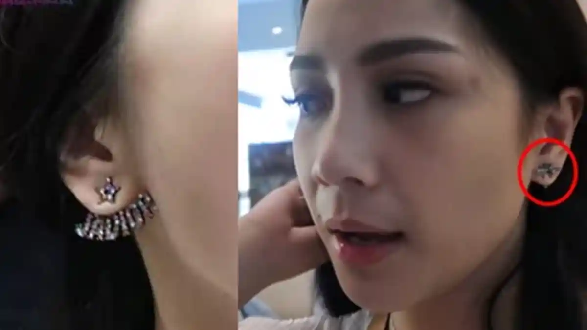 Nagita Slavina Pakai Anting Unik Berbentuk Lebah dan Bintang, Berminat? Simak Detail Harganya