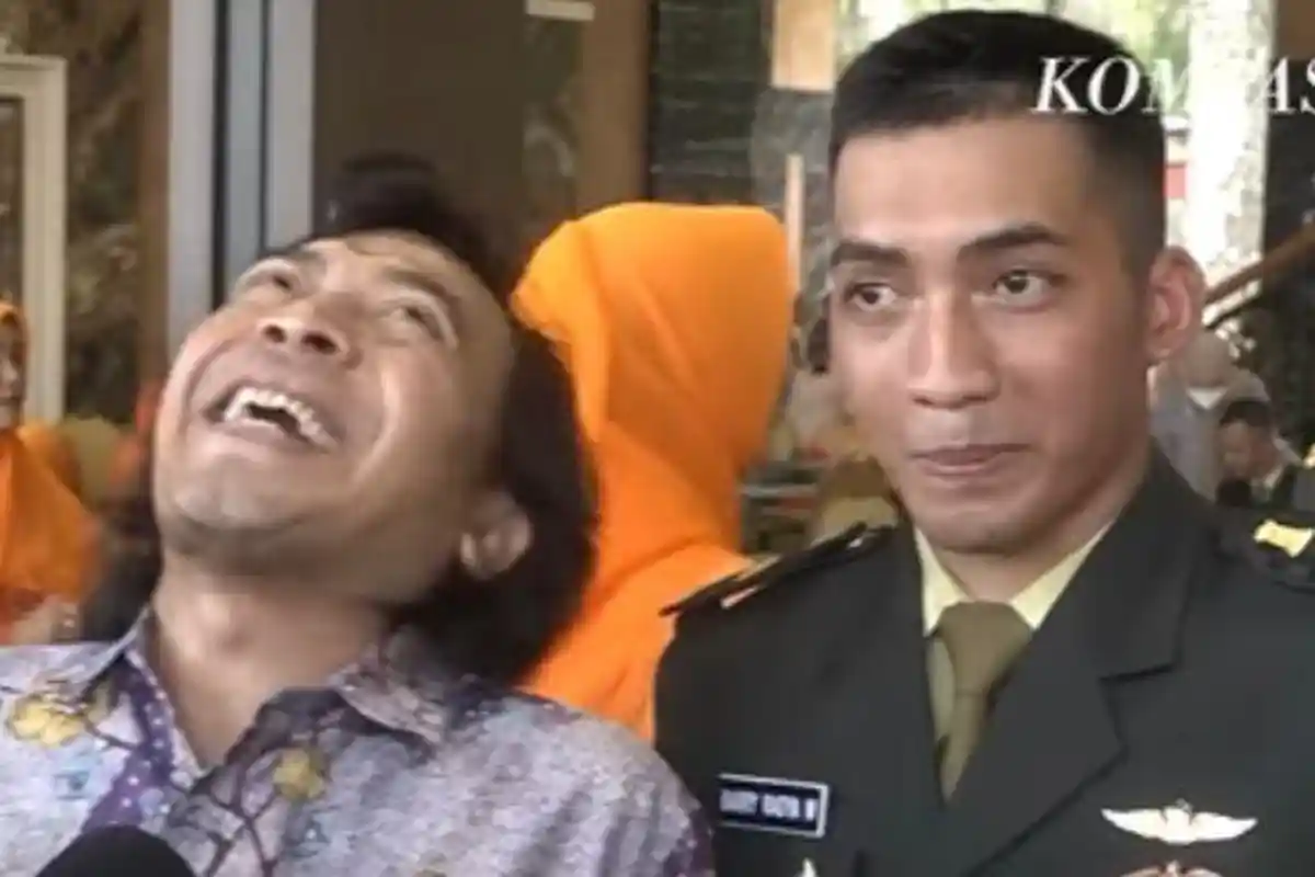 Ternyata Komeng dari Keluarga Militer? Trending di Twitter Dampingi Letda Zeni Barry Radya: Bapaknya