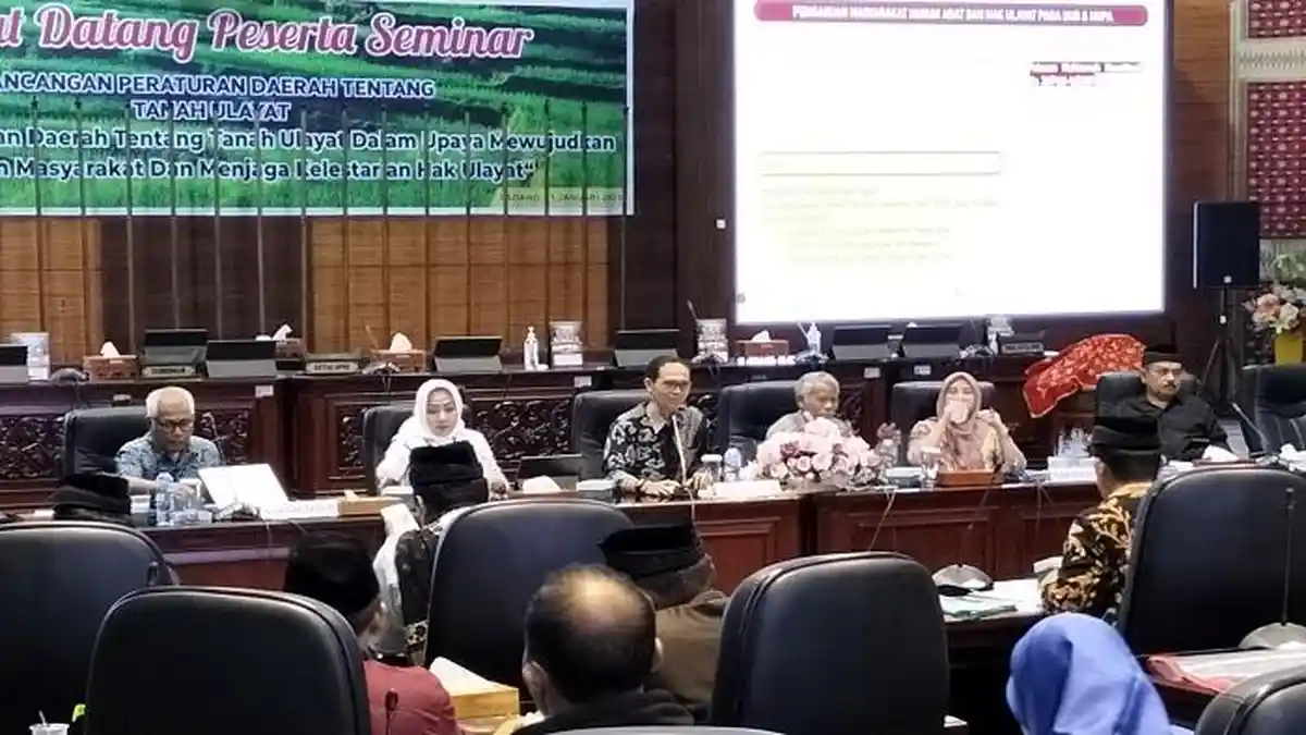 Ketua LKAAM Sumbar Fauzi Bahar Dukung Pengesahan Ranperda Tanah Ulayat jadi Perda