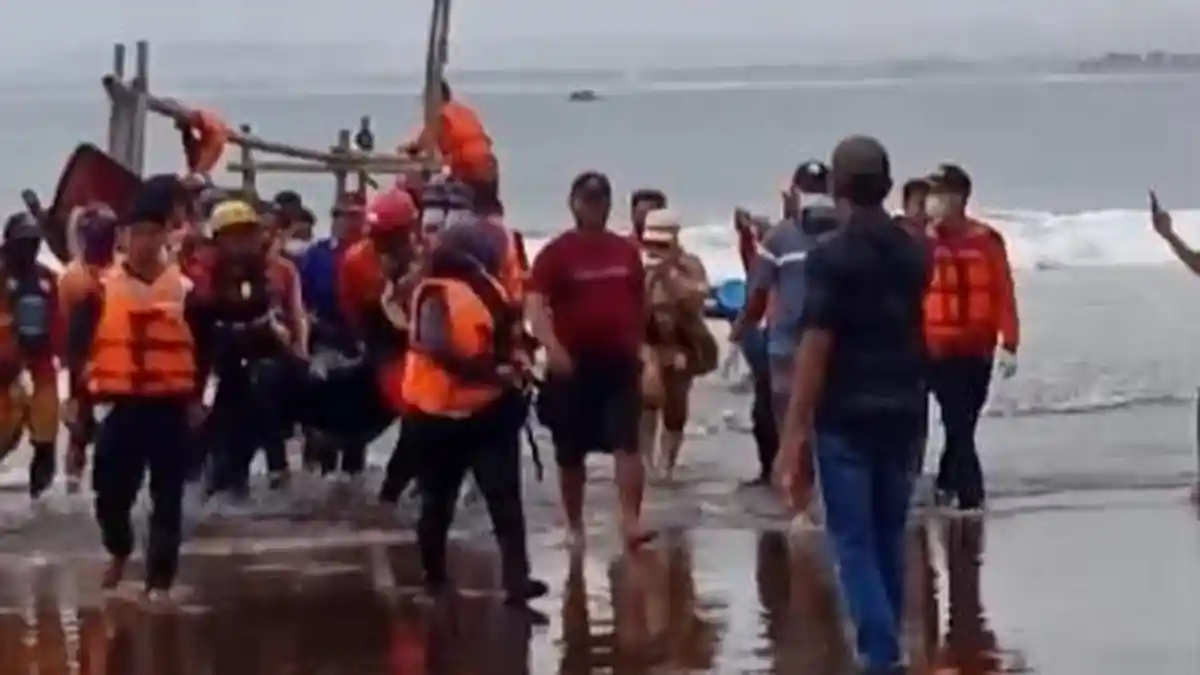 Korban Kedua Ombak Pangandaran Ditemukan Setelah Lima Hari Pencarian