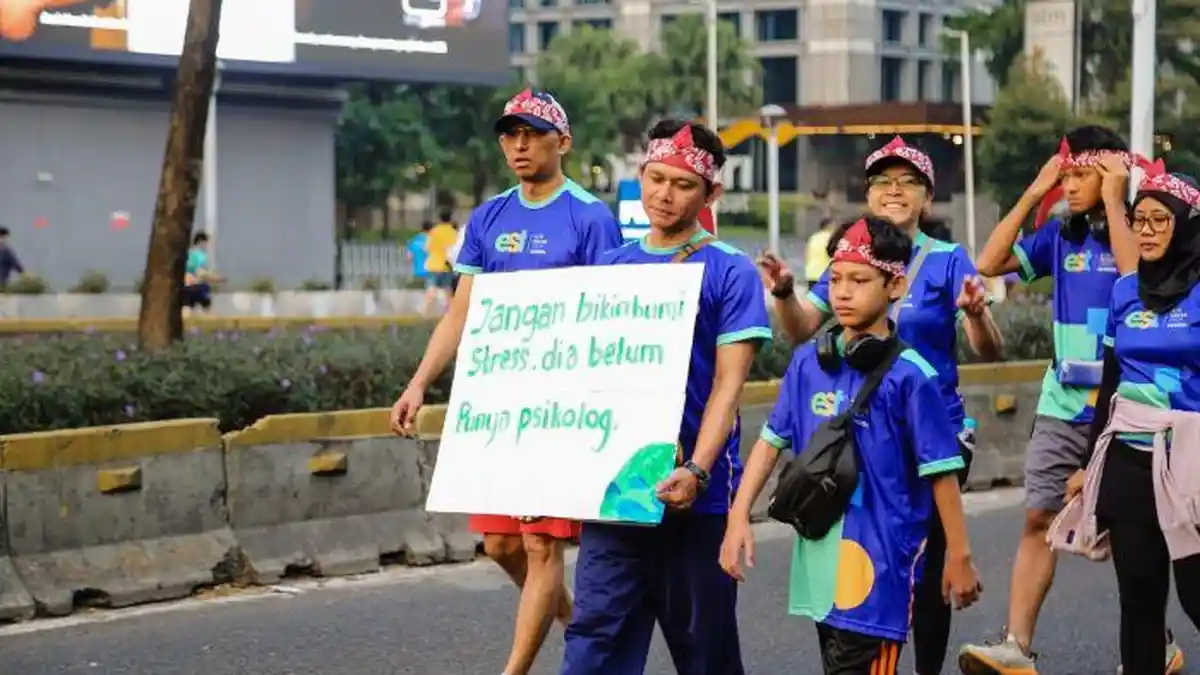EST Fun Walk & Run 2026 Kegiatan Transformasi Sekolah HighScope Indonesia Jadi EcoSocioTech School - Wartakotalive.com