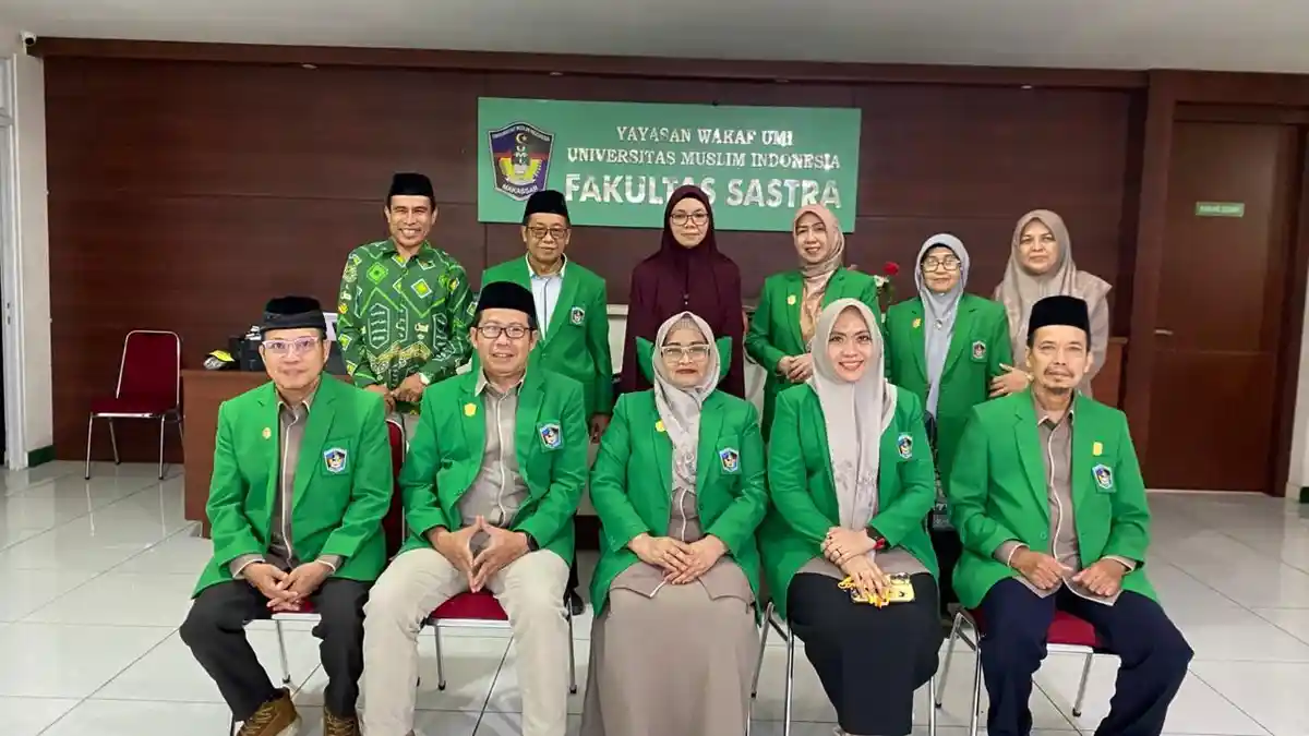Inilah Enam Pejabat Baru FSIKP UMI, Prof Muh Yunus Jabat Kepala Lembaga Bahasa dan BIPA FSIKP - Tribun-timur.com