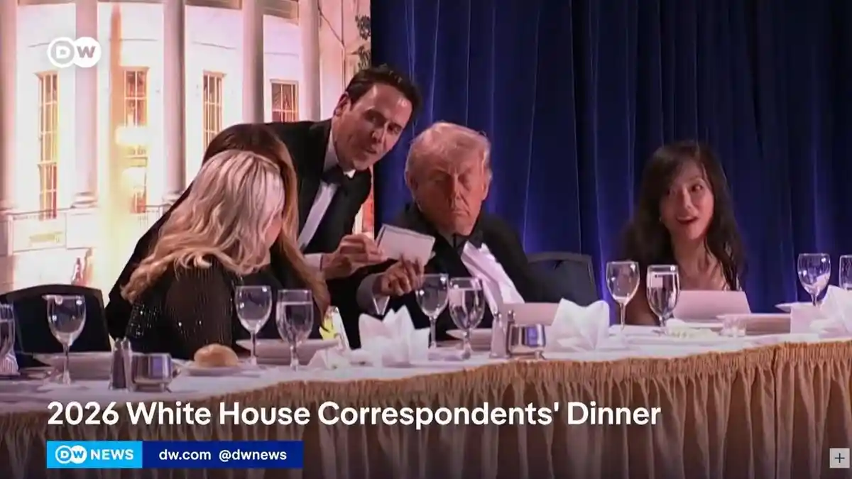 Ledakan Keras Terdengar, Donald Trump Digiring Keluar dari Acara Makan Malam Gedung Putih