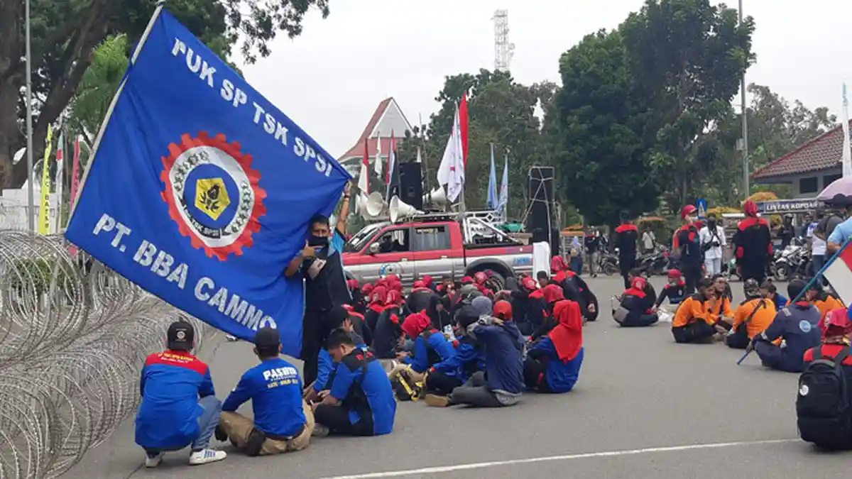 GELAR Demo ke-9 Kalinya, Ini Isi Tuntutan Buruh untuk Walikota Batam