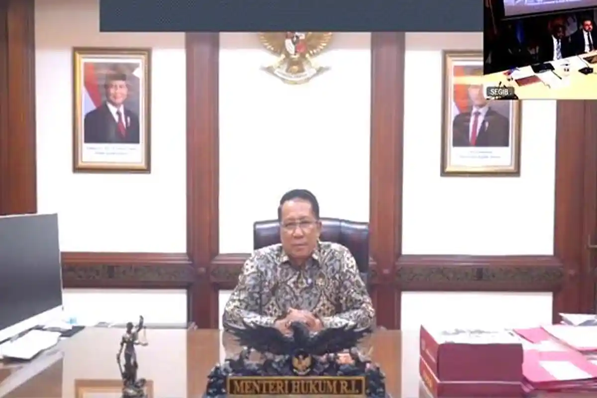 Menteri Hukum Sampaikan Capaian Pemerintah Dalam Akses keadilan lewat Posbankum