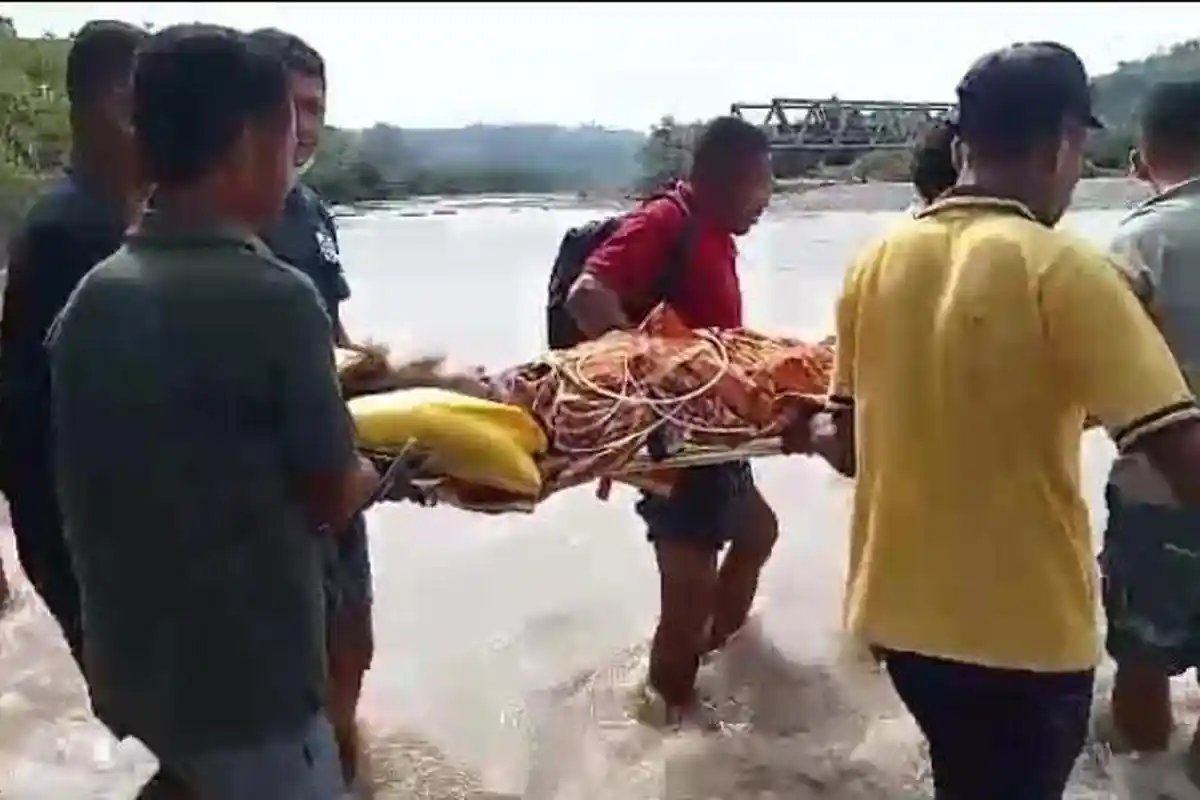 Pilu Nasib Ribka yang Tengah Hamil, Meninggal Usai Ditandu Ratusan Km Seberangi 3 Sungai Menuju RS