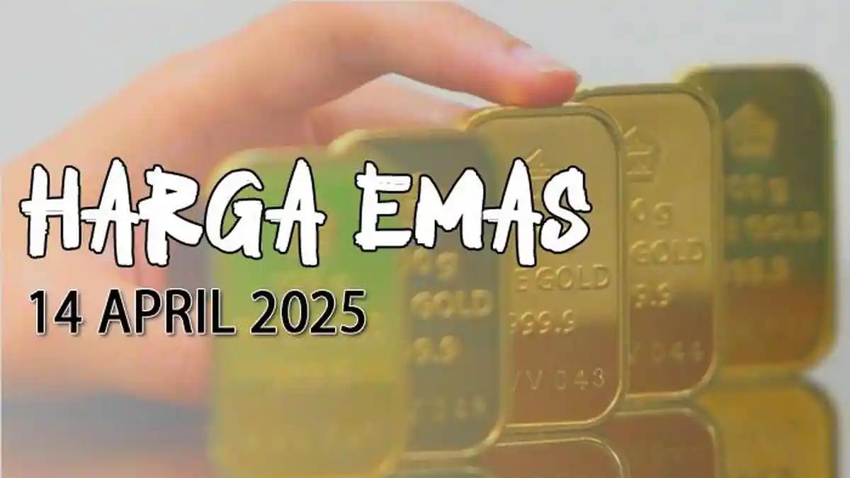 Harga Emas Hari Ini Turun Sedikit Senin 14 April 2025, Dijual Segini