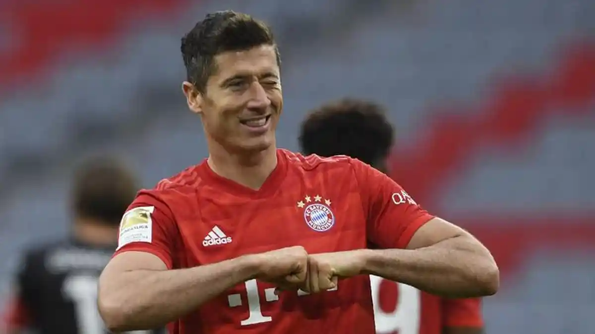 Lewandowski Kalahkan Messi dan Ronaldo di Perolehan Sepatu Emas, Mbappe dan Haaland