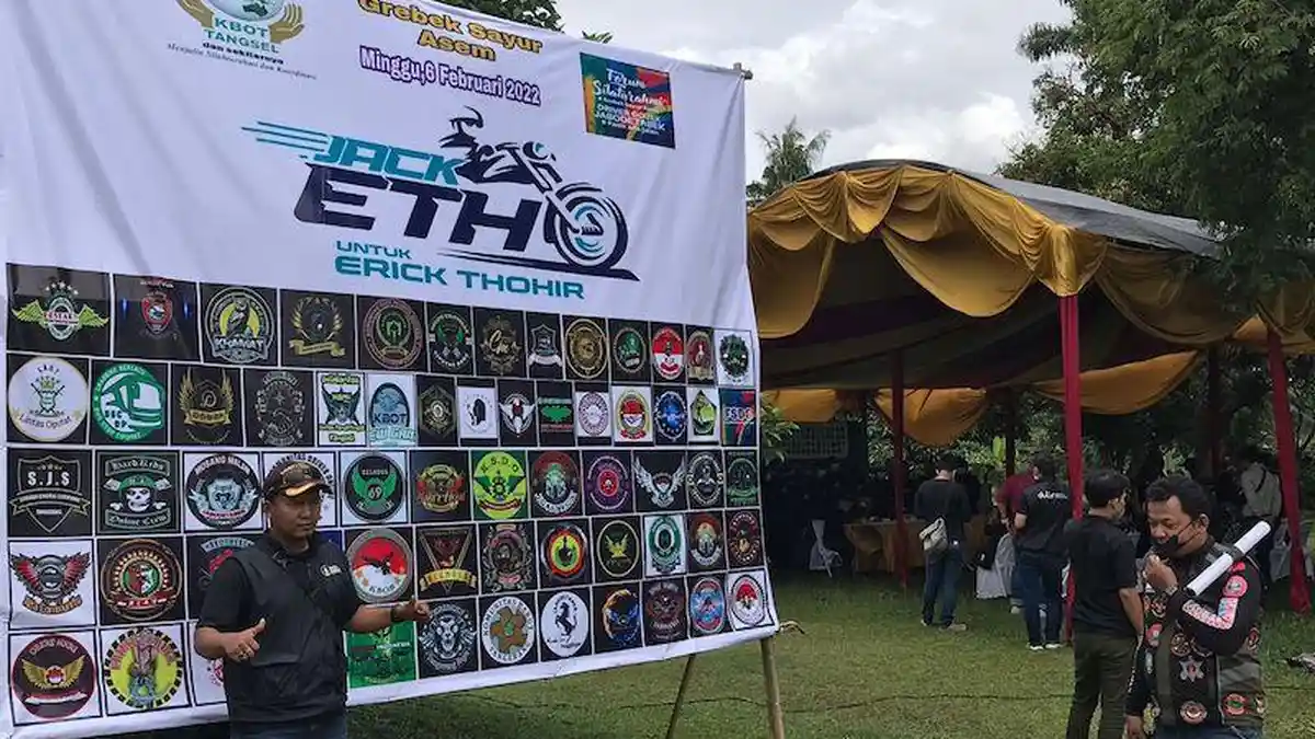 Tukang Ojek Jabodetabek Deklarasikan Erick Thohir Jadi Capres 2024