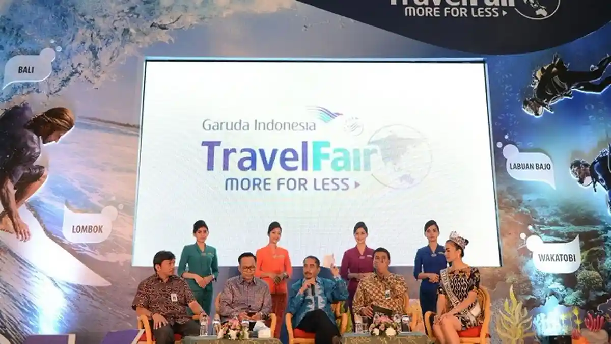 Menpar Arief Yahya Buka Garuda Travel Fair 2016 di JCC