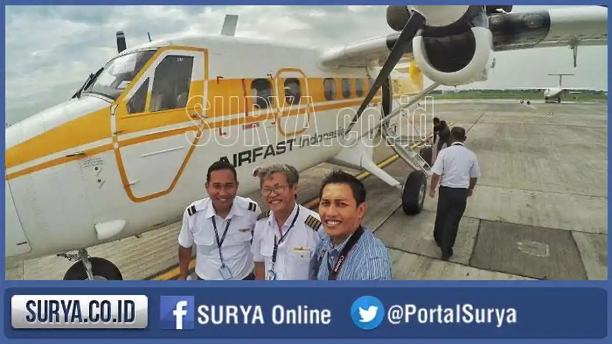 Pesawat AirFast Terbang dari Sumenep ke Surabaya Rp 249 Ribu