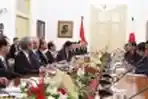 PM Jepang Shinzo Abe Bersama 30 Delegasi Bertemu Jokowi