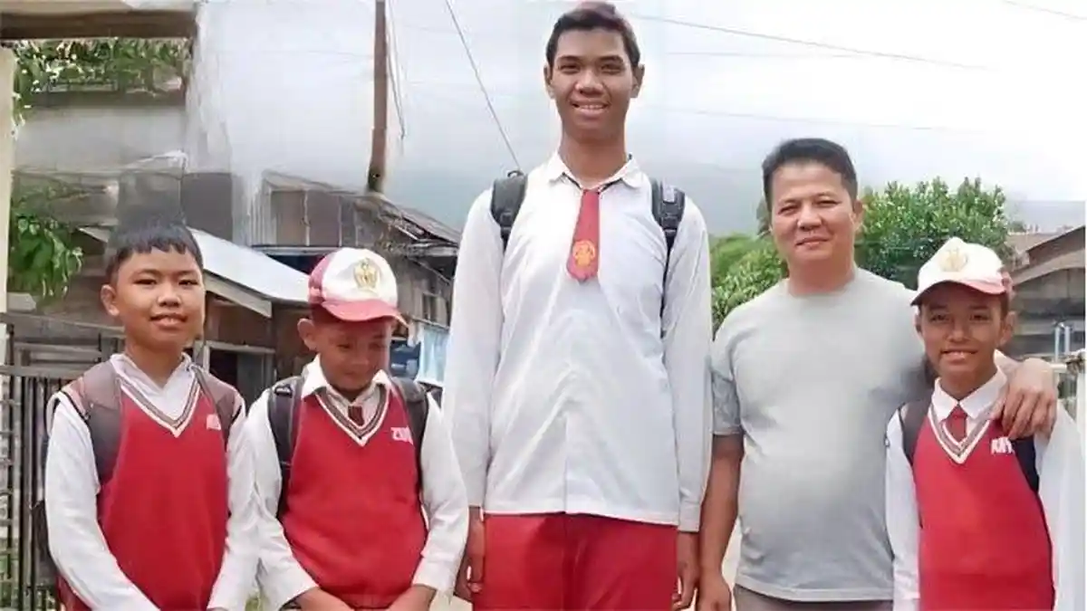Kabar Terbaru Sagil Bocah 12 Tahun Setinggi 2 Meter Asal Jambi, Terima Tawaran Jadi Atlet Basket