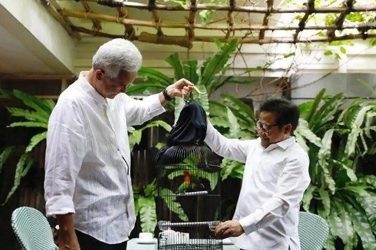 Karni Ilyas Sentil Ganjar Karena Beri Burung ke Cak Imin: Di Singapura Tak Seekor Pun Boleh Dikurung