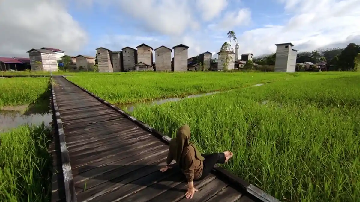 Jalan-Jalan ke Desa Muara Siran Kukar, Minim Infrastruktur, Warganya Makmur dari Sarang Walet