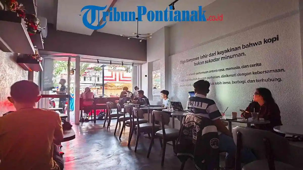 Di Balik Ramainya Pengunjung Saat Listrik Padam, Cafe 3 Senyawa Rogoh Kocek Lebih - Tribunpontianak.co.id