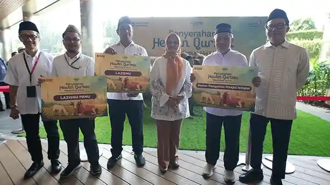 Sambut Iduladha, TelkomGroup Salurkan 910 Ekor Hewan Kurban untuk Masyarakat di Berbagai Daerah