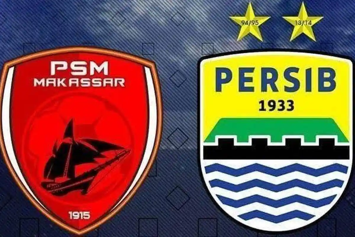 Statistik Persib Bandung vs PSM Makassar : Jika Imbang di Babak I, Juku Eja Berpeluang Besar Menang!