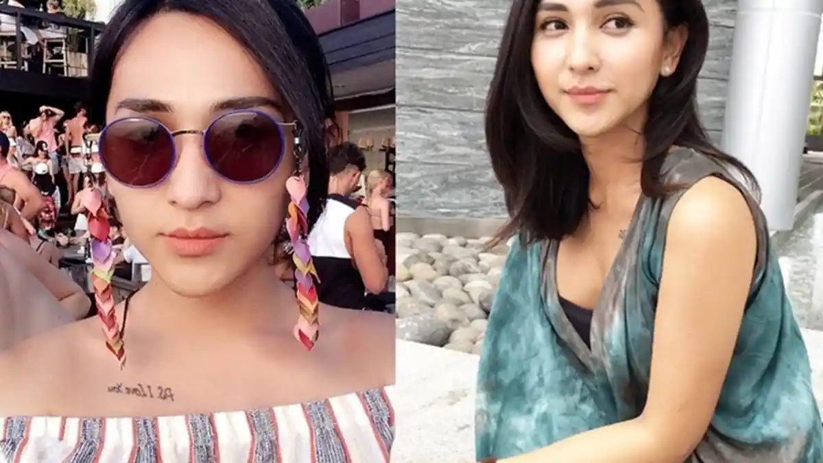 Foto Dena Rachman Dipeluk Seorang Pria Bertato di Kolam Renang Bikin Heboh Netizen