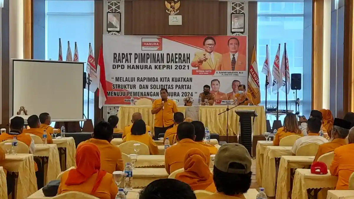 Partai Hanura Kepri Optimis Raih 7 Kursi saat Pemilu 2024 Mendatang