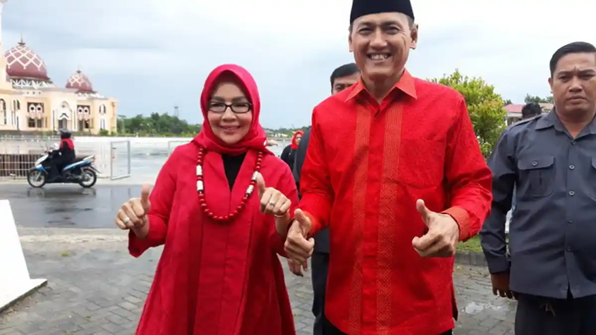 Ke Toiletpun Pasangan Calon Walikota Tarakan Tetap Dikawal
