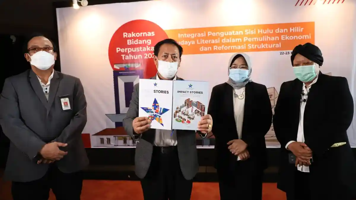 Syarif Bando: Rakornas Perpustakaan 2021 Kuatkan Peran Perpustakaan dalam Transfer Pengetahuan