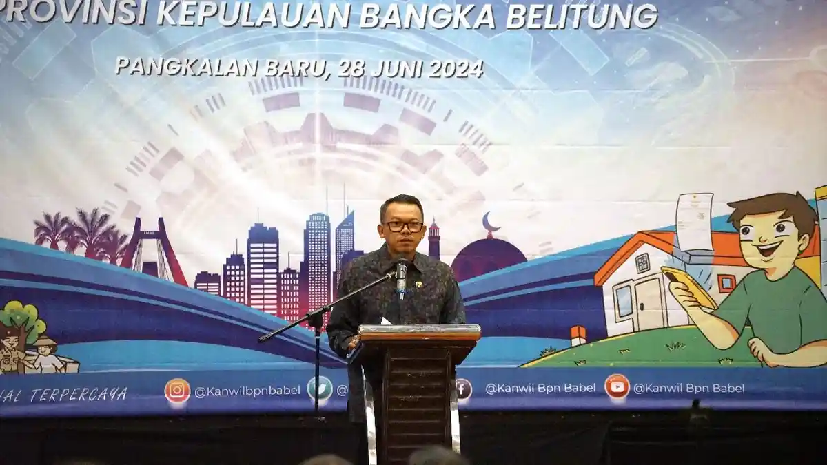 Tingkatkan Pelayanan Berbasis Digital, BPN Bangka Belitung Terbitkan ...