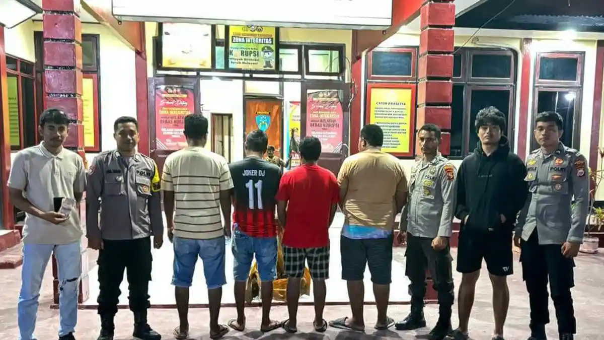 4 Sopir Lintas Halmahera di Maluku Utara Ditangkap Gegara Judol 