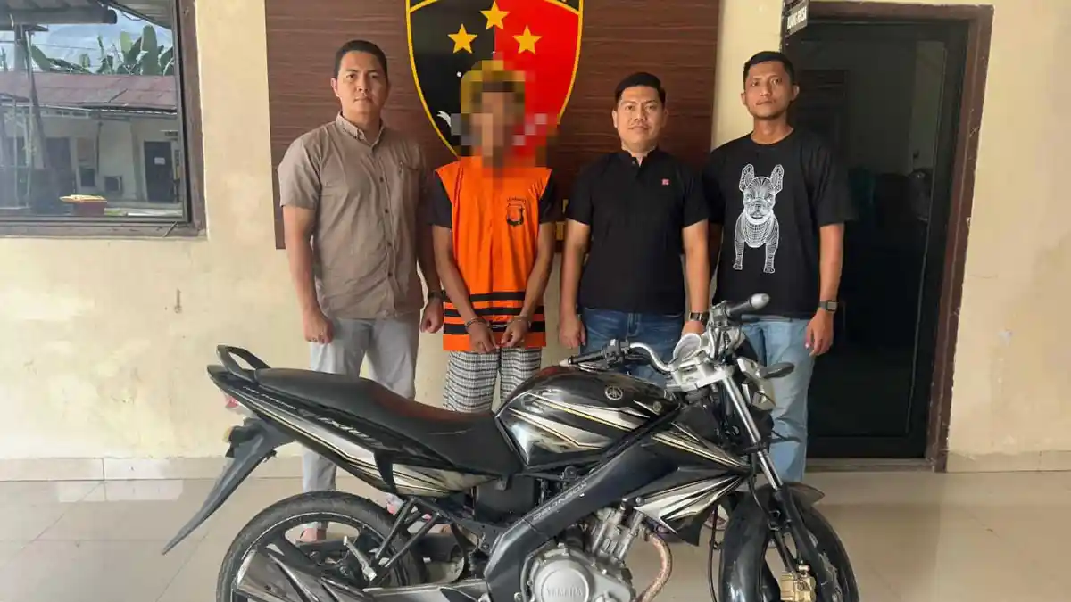 Curanmor di Lampung, Polisi Selidiki Motor Curian Sempat Dijual Lewat Facebook