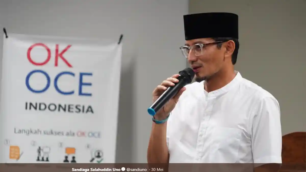 Permintaan Sandi kepada Ketua MPR, Stabilitas Politik Harus Dijaga