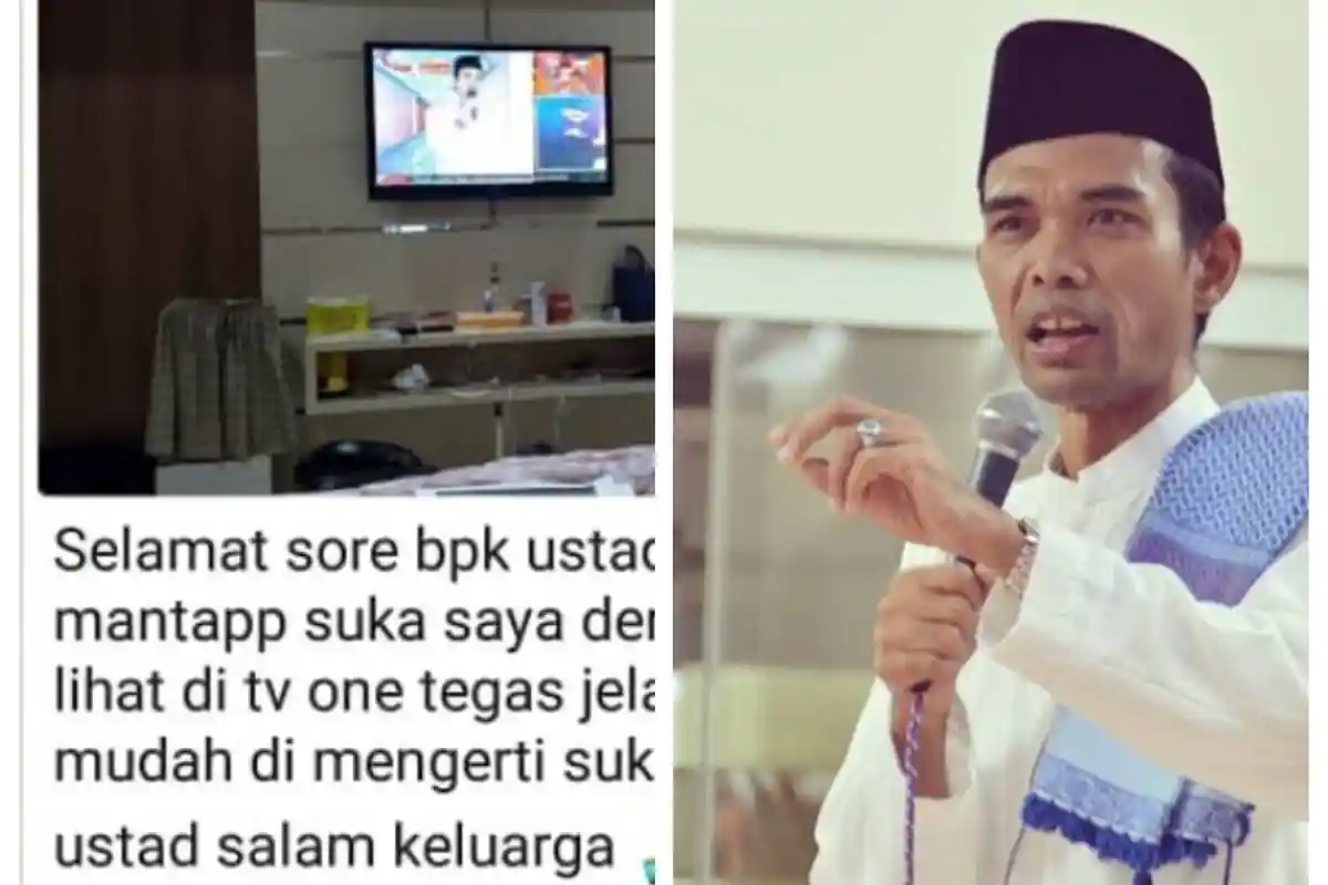 Begini Jawaban Ustadz Abdul Somad Saat Ceramahnya Dipuji Non Muslim, Netizen: Masya Allah