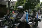 Petugas Gabungan Semarang Lakukan Penyemprotan Disinfektan