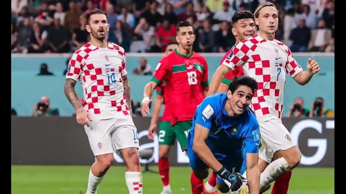 Babak Pertama Kroasia vs Maroko: Luka Modric Cs Unggul 2-1 Atas Wakil Afrika