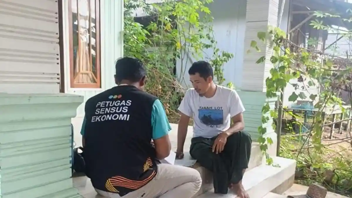 Dua Minggu Lakukan Sensus Ekonomi di Awayan Balangan, Petugas Ini Sebut Tak Ada Penolakan Warga - Banjarmasinpost.co.id