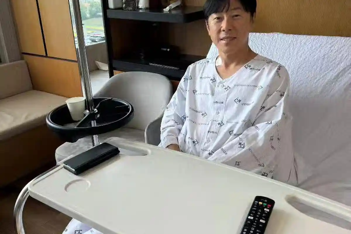 Kabar Baik dari Shin Tae-yong Usai Jalani Operasi, Tak Sabar Persiapan Kualifikasi Piala Dunia 2026