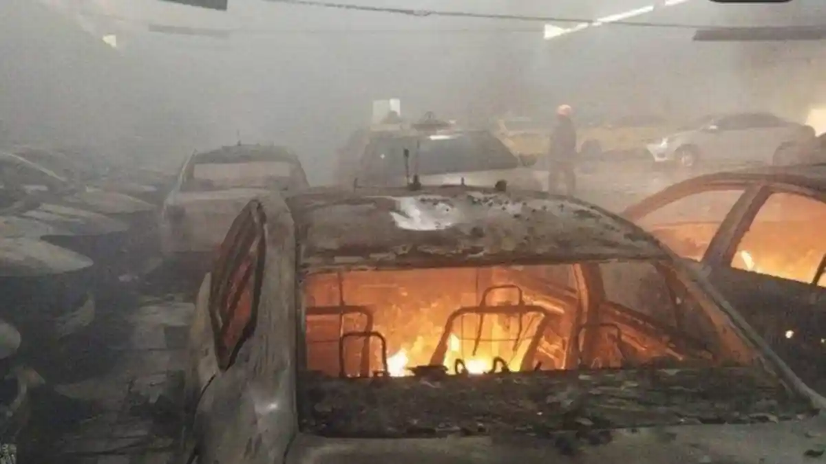 31 Mobil Taksi di Cimahi Ternyata Dibakar Mantan Sopir