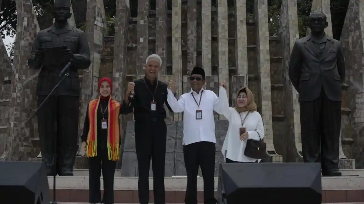 Pembagian Kerja saat Terpilih, Ganjar Fokus SDM Unggul dan Ekonomi, Mahfud Berantas Korupsi