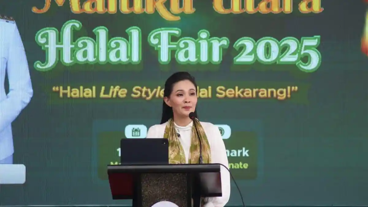 Buka Maluku Utara Halal Fair 2025, Sherly Laos Tekankan Pembinaan Hingga Sertifikasi Halal UMKM