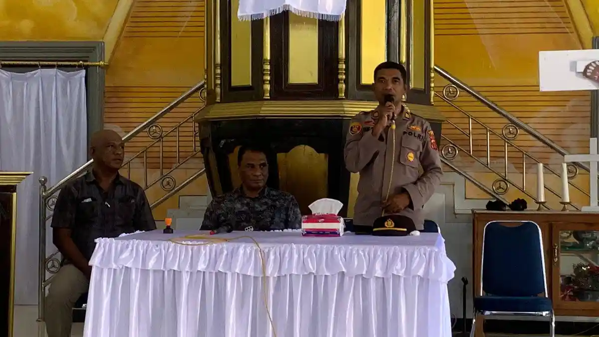 Bertugas Perdana di Pulau Haruku, Idris Mukaddar Minta Dukungan Warga tuk Jaga Kamtibmas