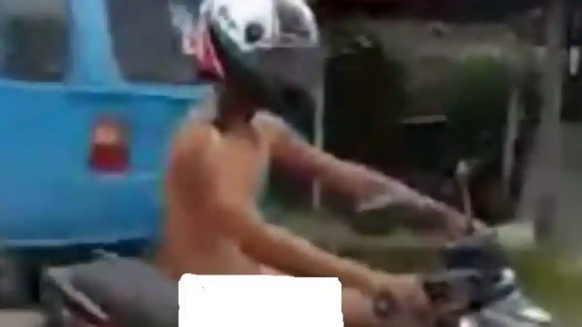Kerap Dimutasi Atasan dan Akhirnya Stres, Jadi Penyebab PNS Ini Nekat Berkendara Motor Telanjang