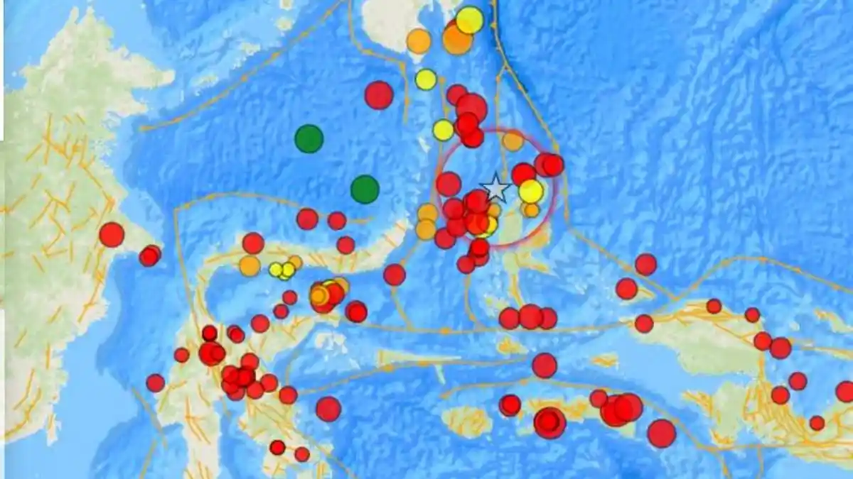 Gempa Bumi Terkini dengan SR 2,2 Menguncang Wilayah Sulawesi, Indonesia BMKG: Kedalaman 125Km