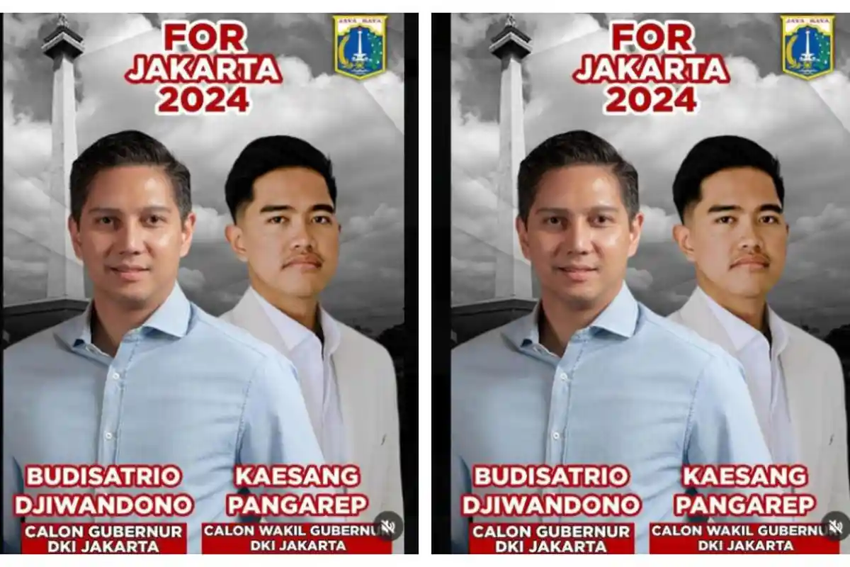 Dasco Unggah Duet Budisatrio-Kaesang Pangarep For Jakarta 2024, Gerindra DKI Tunggu Putusan Prabowo