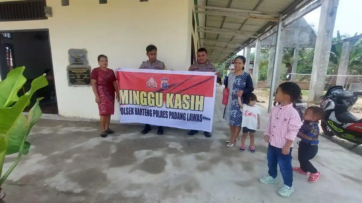 Polres Palas Usung Tema Narkoba Musuh Bersama Dalam Minggu Kasih