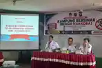 Kasat Narkoba Polres Ketapang dan Kapolsek Delta Pawan gelar Penyuluhan Kampung Bersinar