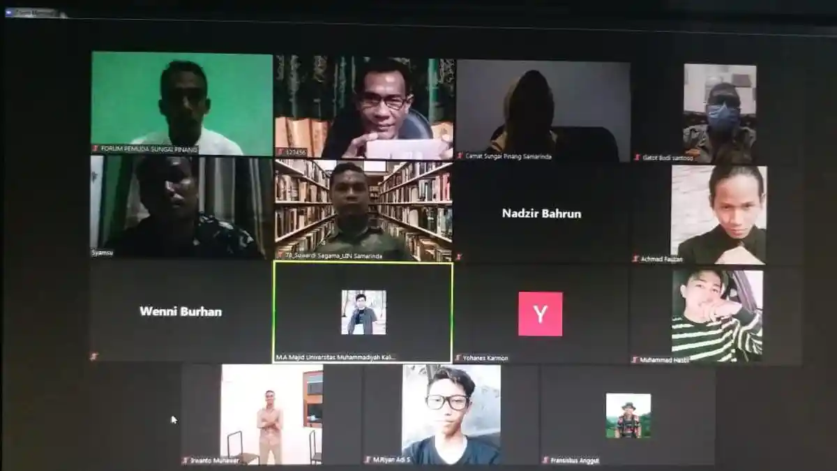 FPSP Samarinda Gelar Diskusi Penanganan Covid-19 Secara Daring Bersama Camat, Danramil dan Kapolsek