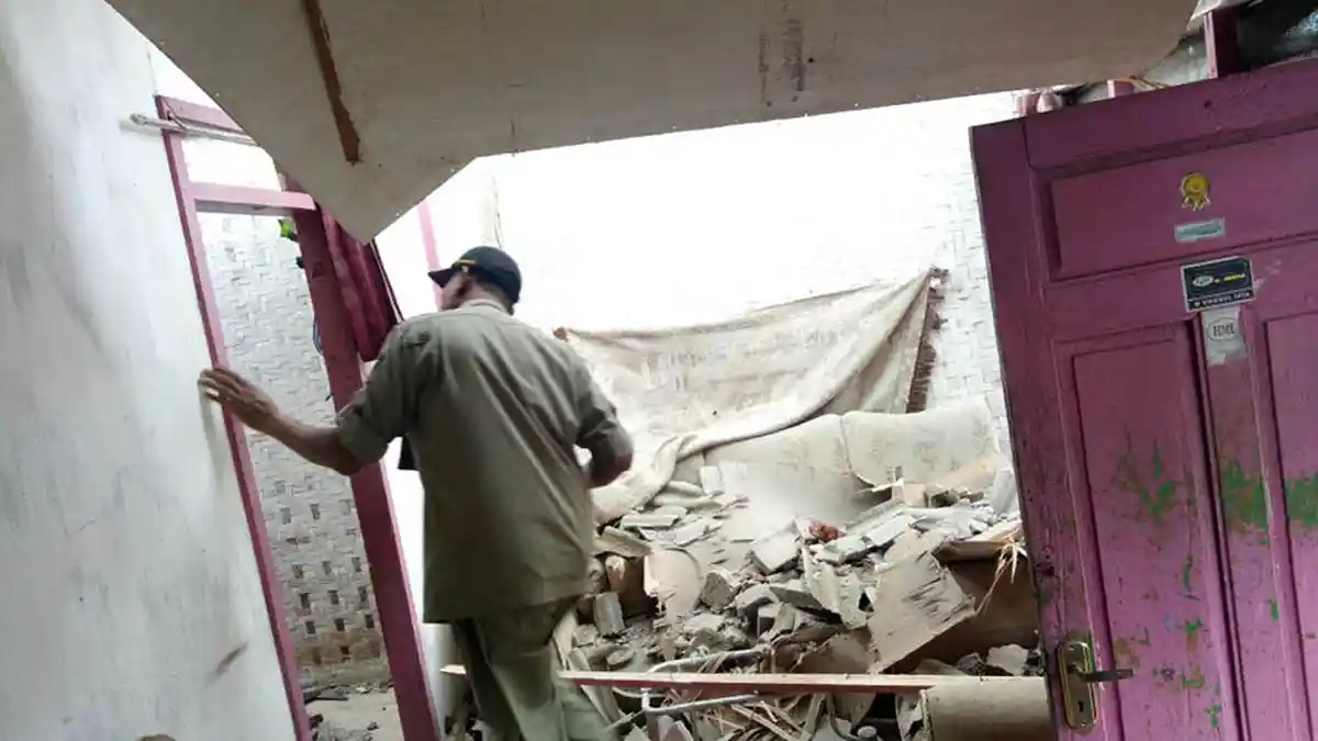 Seisi RSUD Tangerang Teriak Minta Tolong Saat Gempa Bumi Mengguncang