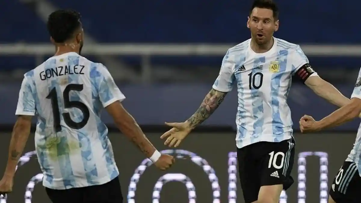 Hasil Argentina Vs Uruguay Copa America 2021: Messi dkk Menang Tipis, Suarez Tak Berkutik